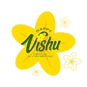 Big Yellow Kanikonna Vishu Wallpaper