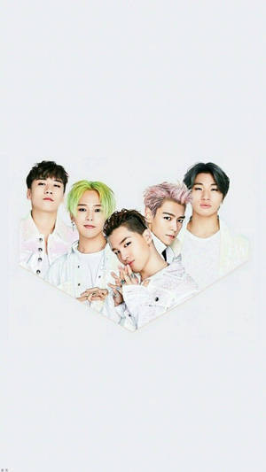 Bigbang All White Heart Wallpaper