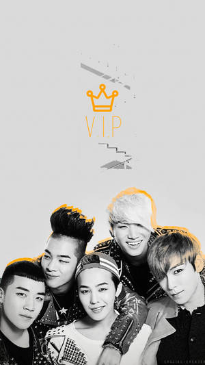 Bigbang Orange Vip Fanart Wallpaper