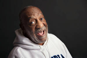 Bill Cosby Black Background Wallpaper