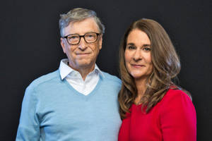 Bill Gates And Melinda French Gates Wallpaper