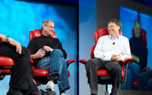 Bill Gates And Steve Jobs Wallpaper