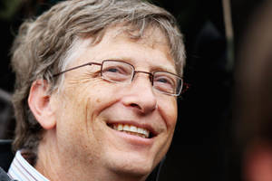 Bill Gates Close-up Wallpaper