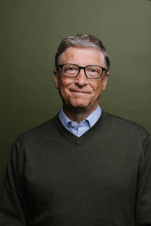 Bill Gates Photo Shoot Wallpaper