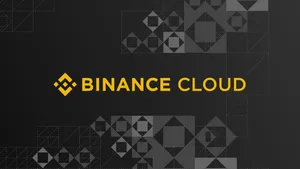 Binance Cloud Patterns Wallpaper