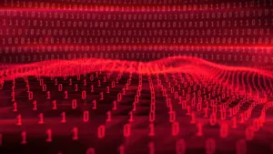 Binary Numbers Lined Wallpaper