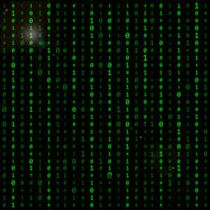 Binary Numbers Neat Line Wallpaper