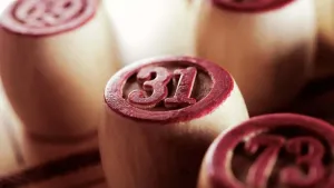 Bingo Wooden Pin Wallpaper