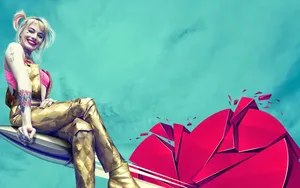 Birds Of Prey Harley On Bullet Wallpaper