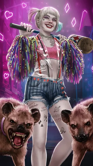 Birds Of Prey Harley Quinn Mallet Wallpaper