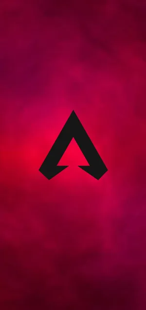 Black A Logo Apex Legends Phone Wallpaper