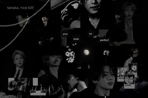 Black Aesthetic Bts Jungkook Jimin Tumblr And Laptop Wallpaper
