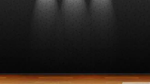Black Aesthetic Empty Interior Room Wallpaper