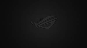 Black And Gray Asus Rog Logo Wallpaper