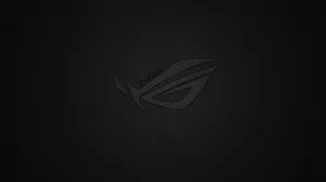 Black And Gray Asus Rog Logo Wallpaper