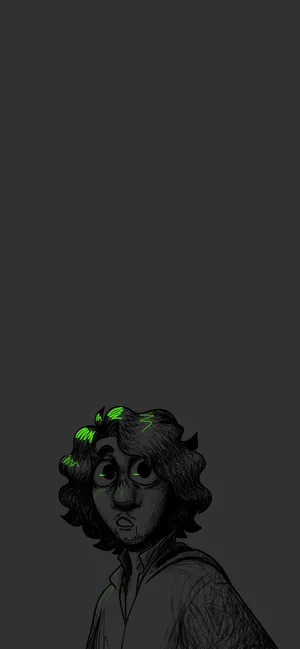 Black And Green Bruno Madrigal Wallpaper