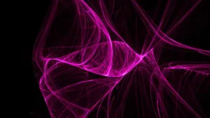 Black And Pink Aesthetic Abstract Fractal Wallpaper