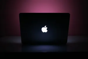 Black And Pink Aesthetic Macbook Laptop Wallpaper