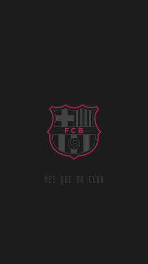 Black And Pink Barcelona Fc Wallpaper