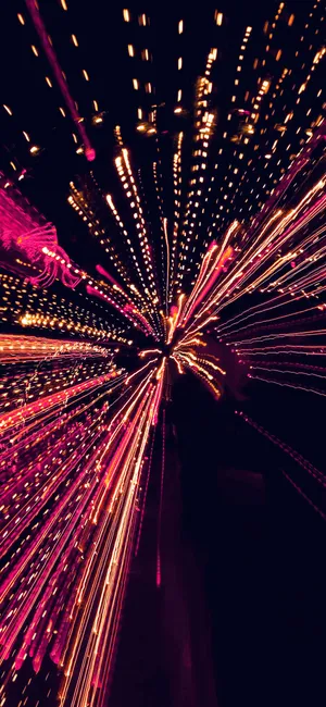 Black And Pink Iphone Fireworks Wallpaper