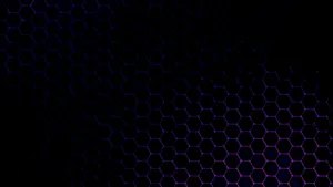 Black And Purple Hexagon Grid Wallpaper