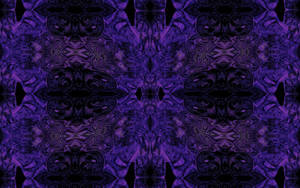 Black And Purple Kaleidoscope Wallpaper