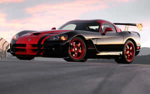 Black And Red Dodge Viper Wallpaper