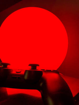 Black And Red Sony Dualshock 4 Wallpaper