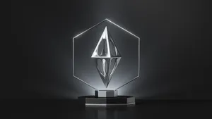 Black And Silver Diamond Figurine Desktop Wallpaper