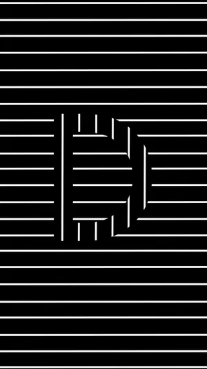 Black And White Aesthetic Letter D Wallpaper