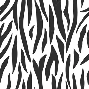 Black And White Animal Print Pattern Wallpaper