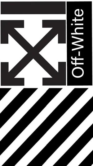 Black And White Color Off White Iphone Wallpaper