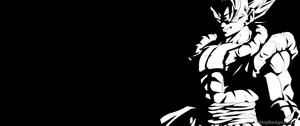 Black And White Gogeta Wallpaper