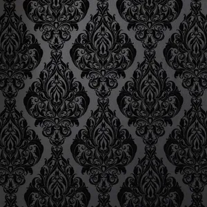 Black And White Mandala Wall Design Wallpaper