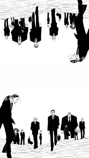 Black And White Phantom Troupe Wallpaper