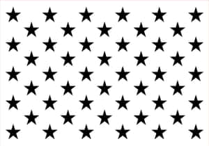 Black And White Star Wallpaper Wallpaper