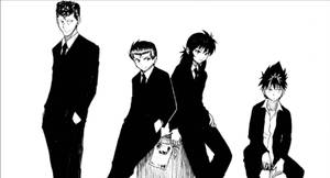Black And White Yuyu Hakusho Wallpaper