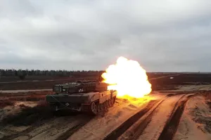 Black Army Fire Tanks Wallpaper