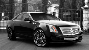 Black Cadillac Cts Wallpaper