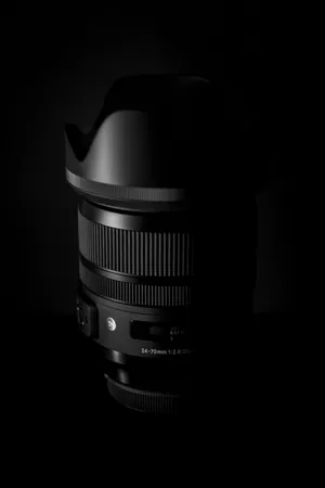 Black Camera Lens Photography Wallpaper