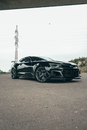 Black Chevrolet Car Wallpaper