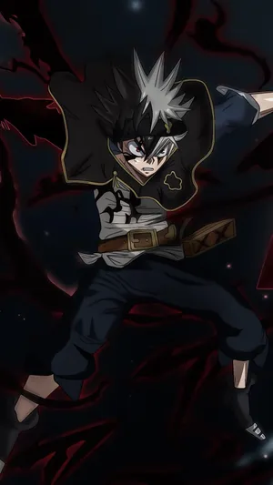 Black Clover Asta Iphone Wallpaper