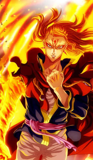 Black Clover Fuegoleon Iphone Wallpaper