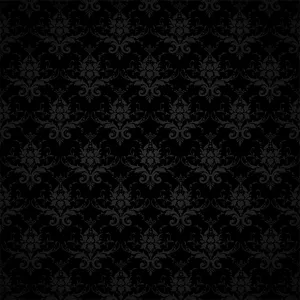 Black Damask Wallpaper Vector Wallpaper