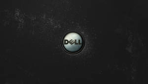 Black Dell Button Logo Wallpaper