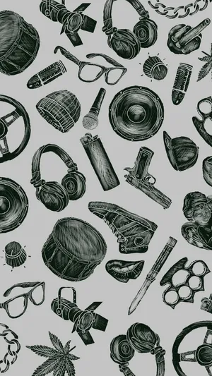 Black Dope 720 X 1280 Wallpaper