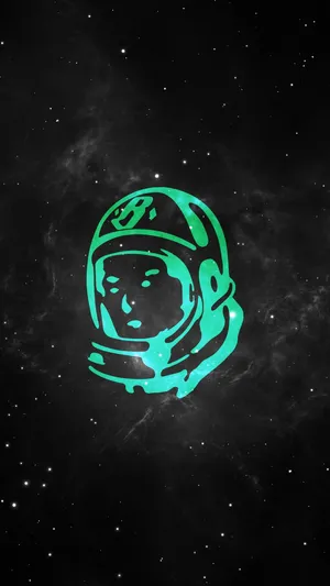 Black Dope Astronaut Helmet Wallpaper