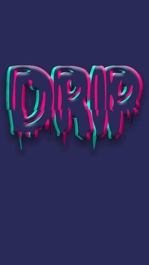 Black Drippy Drip Wallpaper