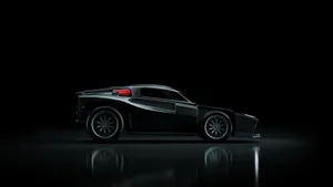 Black Finish Rocket League 4k Wallpaper