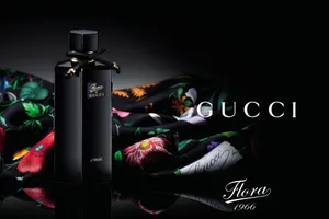 Black Flora Gucci 4k Wallpaper